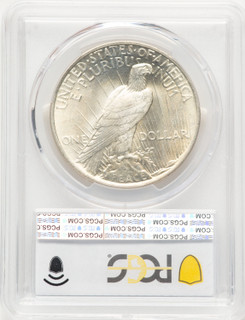 1923 Peace Dollar PCGS MS67