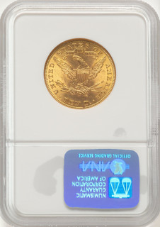 1901 $10 Liberty Eagle NGC MS65