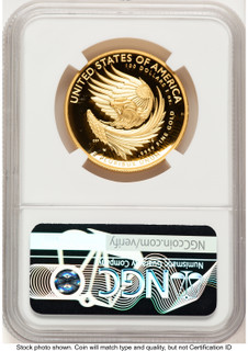 2025-W G$100 American Liberty High Relief AR Kenneth Bressett Red Book NGC PF70