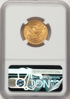 1899 $5 Liberty Half Eagle NGC MS64+