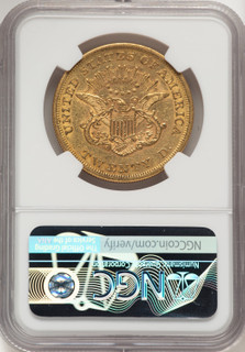 1864 $20 Liberty Double Eagle NGC AU55
