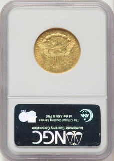1798 $5 Lg Eagle Lg 8 13 Star Rev Early Half Eagle NGC MS61