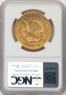 1859 $20 Liberty Double Eagle NGC AU55