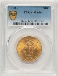 1903 $10 Liberty Eagle PCGS MS66
