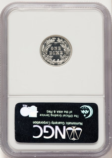 1906 10C Proof Barber Dime NGC PR66