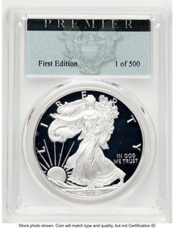 2019-W Proof Silver Eagle Congratulations Set 1 oz Premier Label PCGS PR70