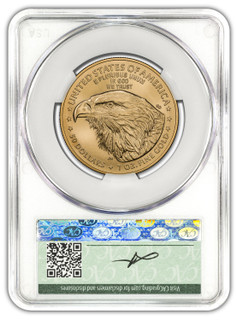 2026-W 1 oz Burnished Gold Eagle 250 Liberty Bell AD CAC MS70 (1776-2026) Founders