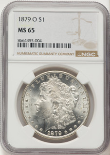 1879-O Morgan Dollar NGC MS65