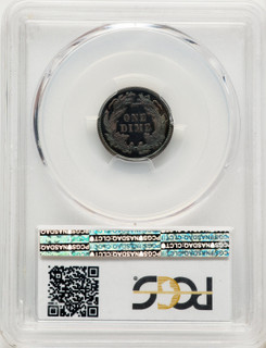 1880 10C Proof Seated Dime PCGS PR65