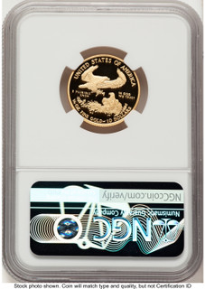 2010-W Proof Gold Eagle 1/4 oz Red Book NGC PF70
