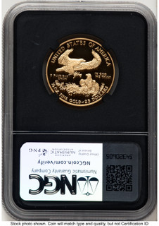 2021-W Type 1 Proof Gold Eagle 1/2 oz David J Ryder TBE Label NGC PF70