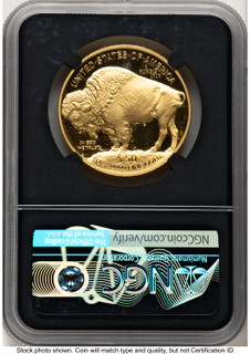 2023-W Proof Gold Buffalo 1 oz ER Blue NGC PF70