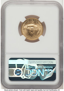 2021-W TY2 Gold Eagle 1/4 oz Unfinished Proof Dies Jennie Eagle Flag NGC PF70 Norris