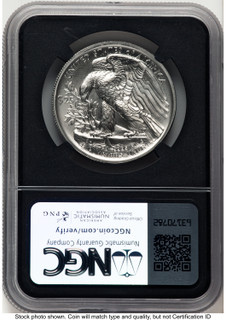 2017 Palladium Eagle 1 oz ER Miles Standish NGC MS70