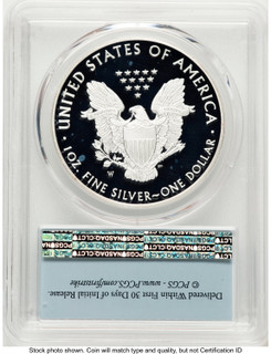 2020-W Proof Silver Eagle Congratulations Set 1 oz FS Flag PCGS PR70