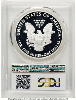 2013-W Proof Silver Eagle 1 oz Blue Gradient PCGS PR70