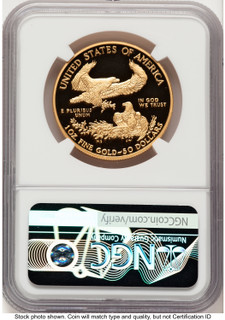 2020-W Proof Gold Eagle V75 Privy One of 1945 Struck 1 oz Brown Label NGC PF70