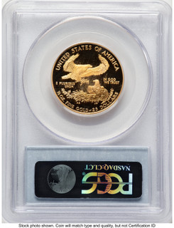 2005-W Proof Gold Eagle 1/2 oz Blue Label PCGS PR70