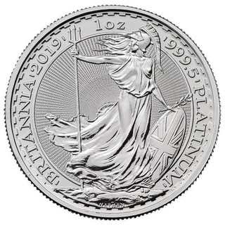 2019 1 oz Platinum Britannia Coin