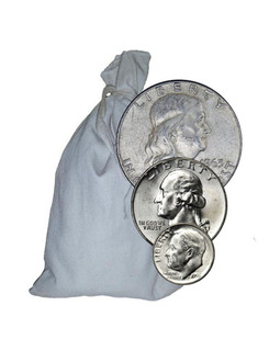 $500 Face Value Dimes, Quarters, Halves 90% Silver Coins Pre-1965