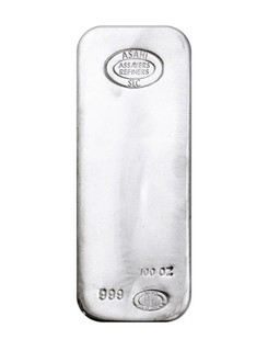 1 Kilo Asahi Refining Silver Bar