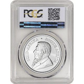 2018 1 oz South African Silver Krugerrand Coin PCGS MS70 FWS