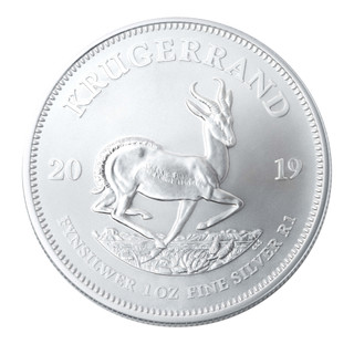 2019 1 oz South African Silver Krugerrand Coin
