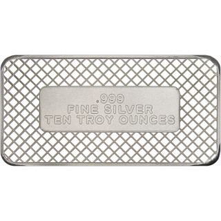 10 oz SilverTowne American Flag Silver Bar