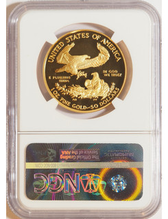 1997 1 oz U.S. Mint Proof Gold Eagle NGC PF70 Ultra Cameo