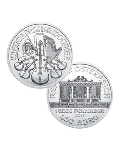 1 oz Austrian Silver Philharmonic Random Dates