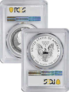 2019 Pride of Two Nations ERP American Silver Eagle MP Canadian Maple 2-Coin Set FS PCGS PR70