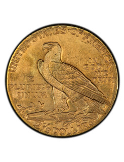 Random Date 1908-1929 Indian $2.5 Gold Eagle Coin AU