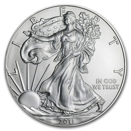 2011 1 oz American .999 Silver Eagle Coin