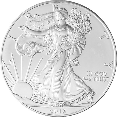 1 oz American Silver Eagle BU (Random Year)