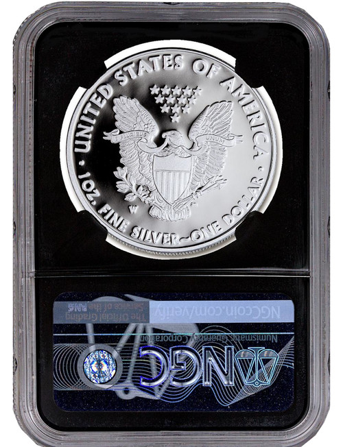 2021-W T-1 Silver Eagle Congratulations Set Early Releases NGC PF70 UCAM Mercanti