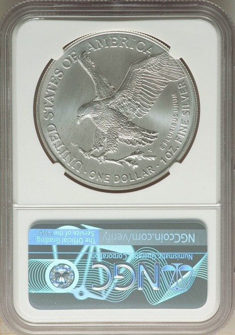 2022 Silver Eagle NGC MS70 Official Red Book Label