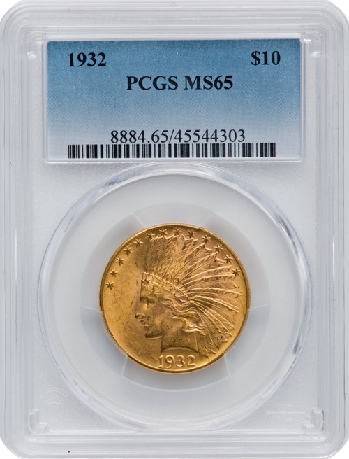 1932 $10 Indian Eagle PCGS MS65
