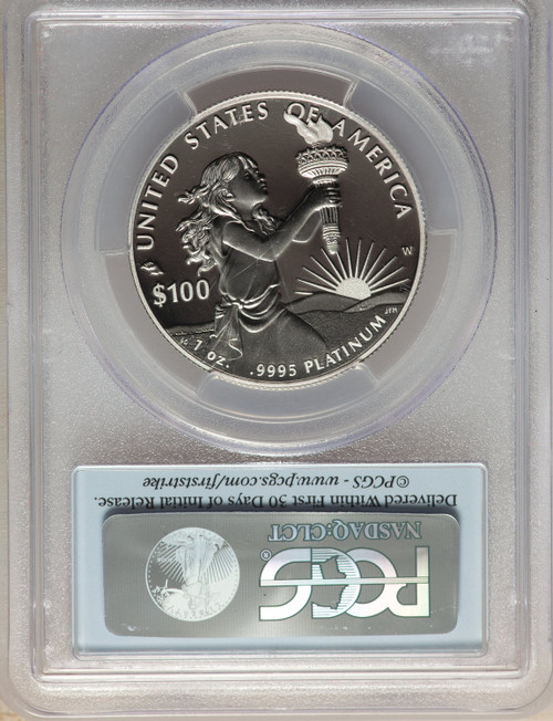 2014-W $100 One-Ounce Platinum Eagle First Strike PCGS PR70