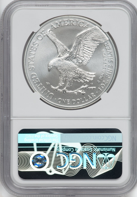 2021 Silver Eagle Type 2 At Dusk & Dawn 35th Anniversary 54th NGC MS69 Michael Gaudioso Signed