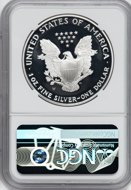 2020-W Silver Eagle v75 WWII NGC PF70UCAM Ron Harrigal | LCR Coin