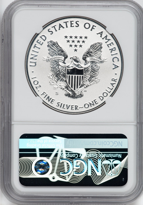 2020-W Silver Eagle v75 WWII NGC PF70UCAM Ron Harrigal | LCR Coin