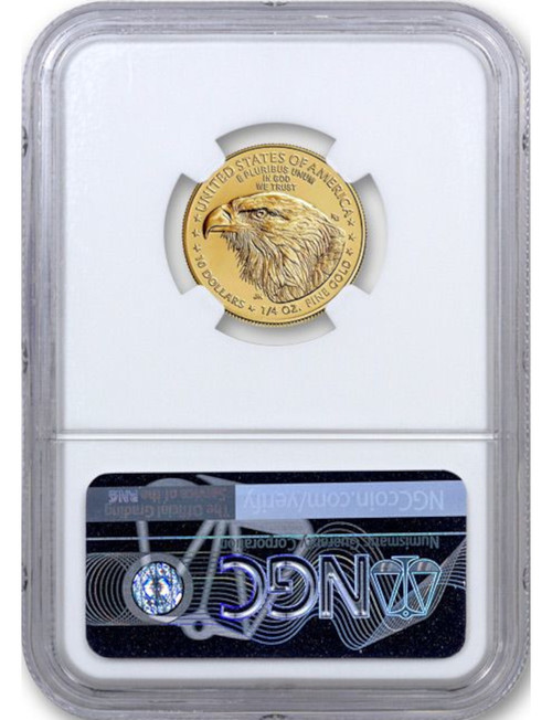 2023 $10 Quarter Ounce Gold Eagle First Day of Issue NGC MS70