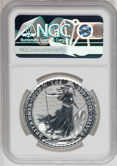 2023 Silver Britannia 1 oz G.Britain 2P Final Effigy Queen