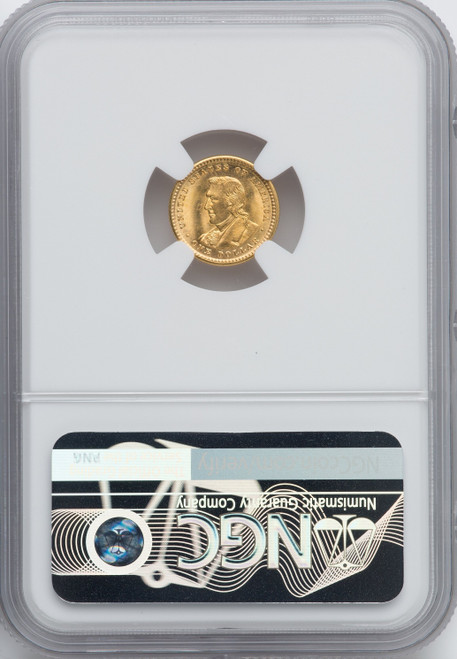 1905 G$1 Lewis and Clark Commemorative Gold NGC MS65