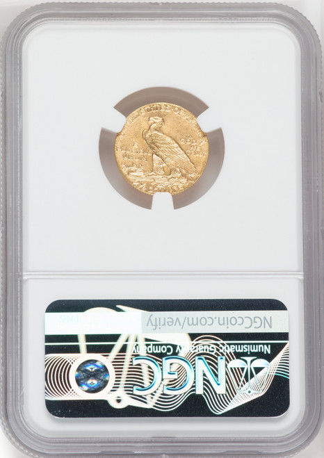 1911-D $2.50 Indian Quarter Eagle NGC MS65