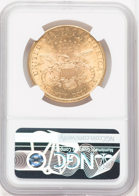 1896 $20 Liberty Double Eagle NGC MS63