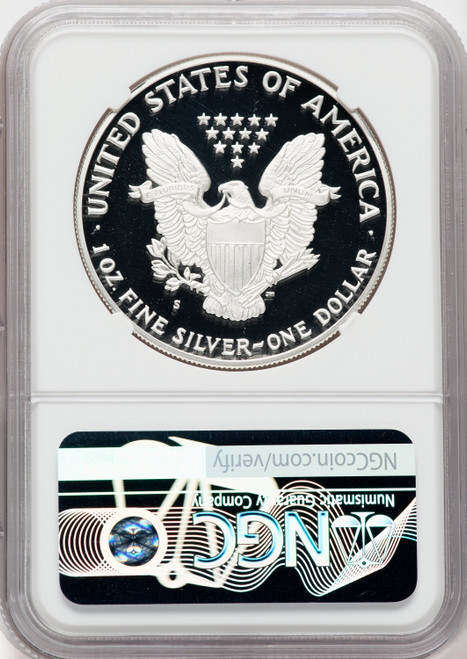 2020 W $1 Silver Eagle First Day of Issue NGC PF70 Mercanti Signed