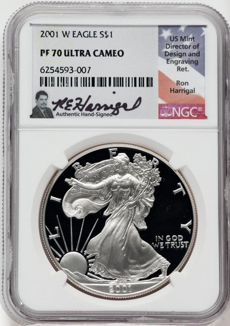 2001-2021 W Proof American Silver Eagle Set NGC PF70 Ultra Cameo