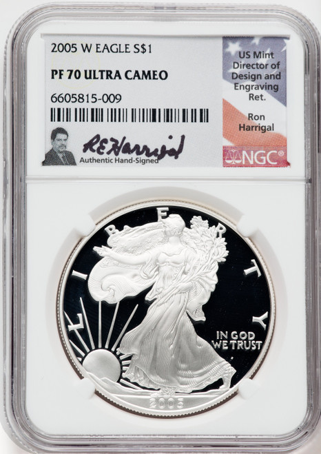 2021-W T-2 American Silver Eagle ER NGC PF70 Ultra Cameo Michael