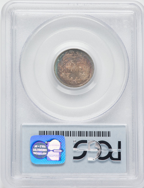 1880 10C CAC Seated Dime PCGS MS66